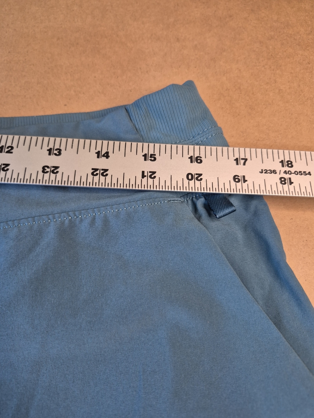 Athleta Womens Athletic Shorts in Teal Blue Size 14 - Picture 7 of 11